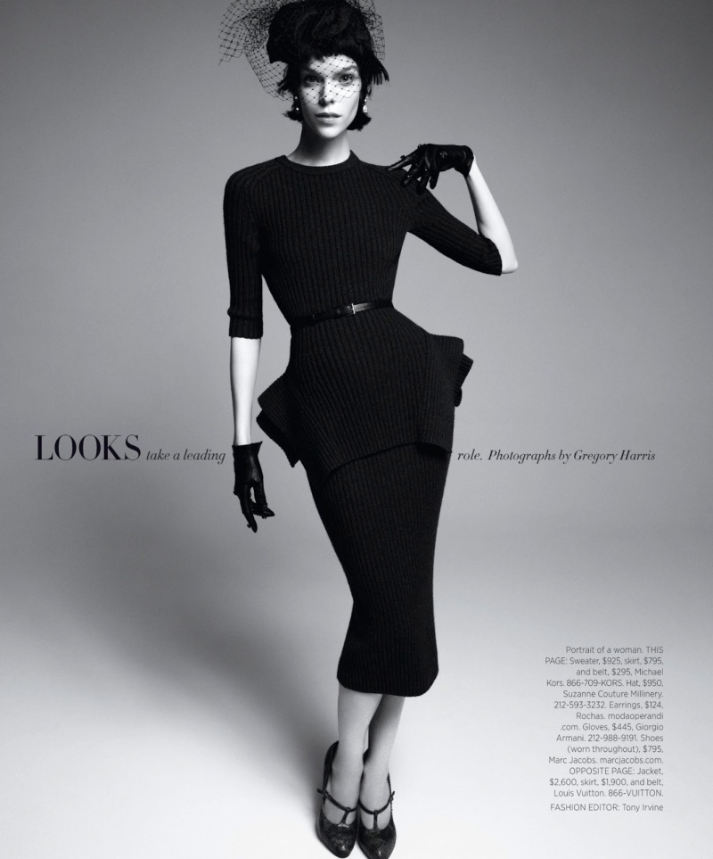 Harper's Bazaar US August 2013-Ladylike Looks