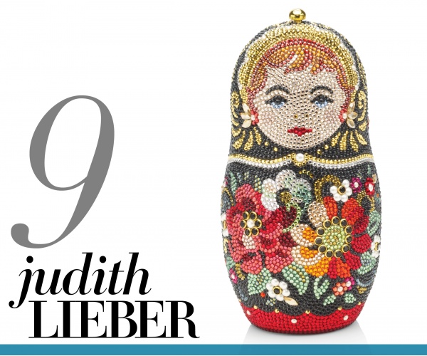 Judith Leiber Russian doll minaudière