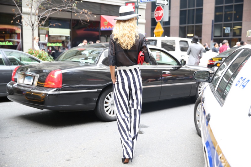Street looks at New York Fashion Week, day 5