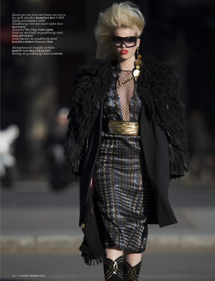 Vogue Netherlands October 2013-Clash Of The Tartans