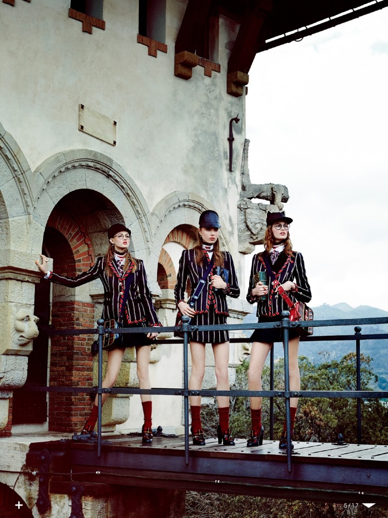 The New School Uniform-Vogue Japan October 2013