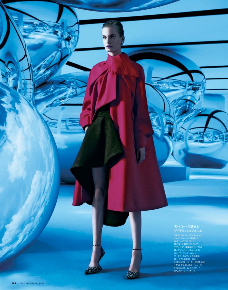 Art Meets Mode-Elle Japan October 2013 Issue