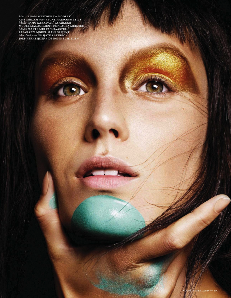 Marte Mei Van Haaster for Vogue Netherlands November 2013-Bee Good