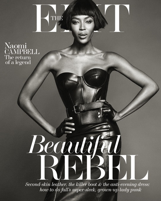 Naomi Campbell for The Edit October 2013-Model Muse