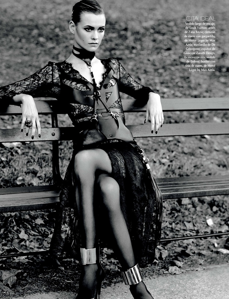Behati Prinsloo for Vogue Mexico November 2013-Diva Noir