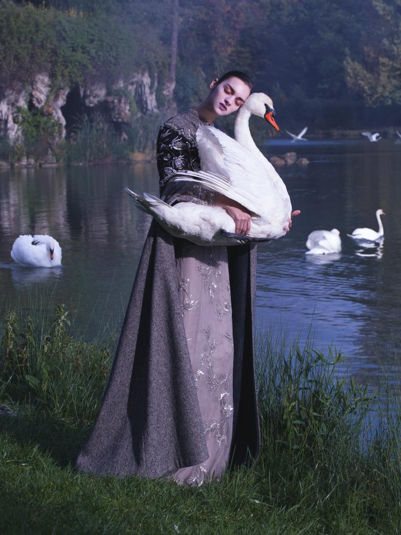 Magda Languinge for Harper's Bazaar China December 2013