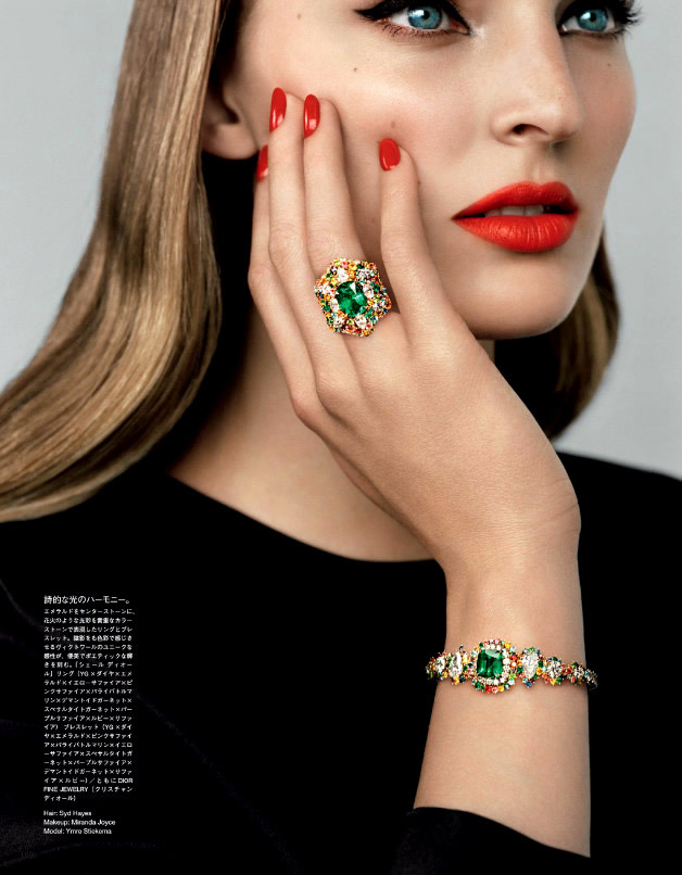 Ymre Stiekema for Vogue Japan December 2013-The Original Treasures