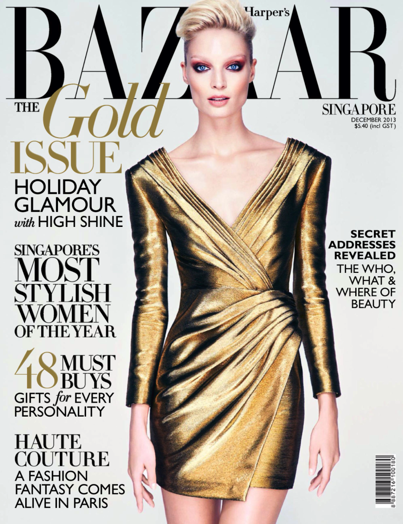 Melissa Tammerijn for Harper's Bazaar Singapore December 2013-The Haute List