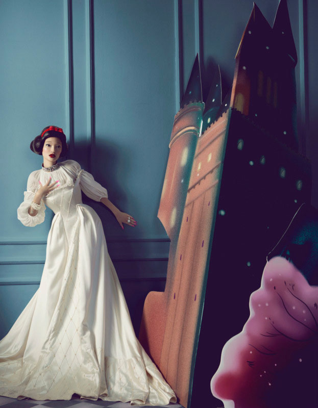 Dream Of The Dress-Harper's Bazaar China December 2013 Issue