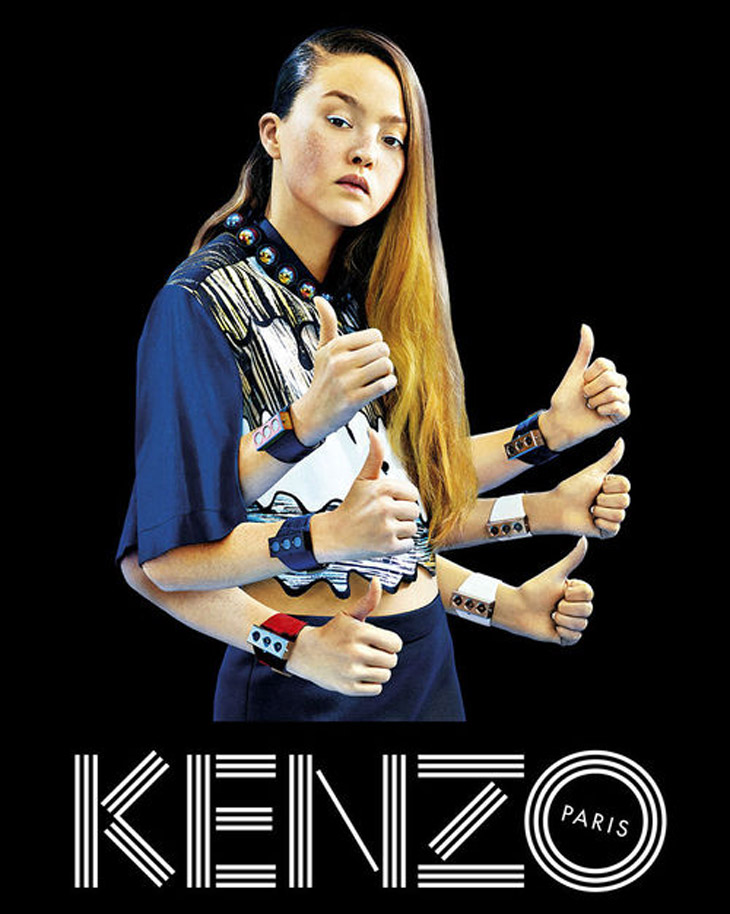 Kenzo Spring/Summer 2014 Campaign by Pierpaolo Ferrari