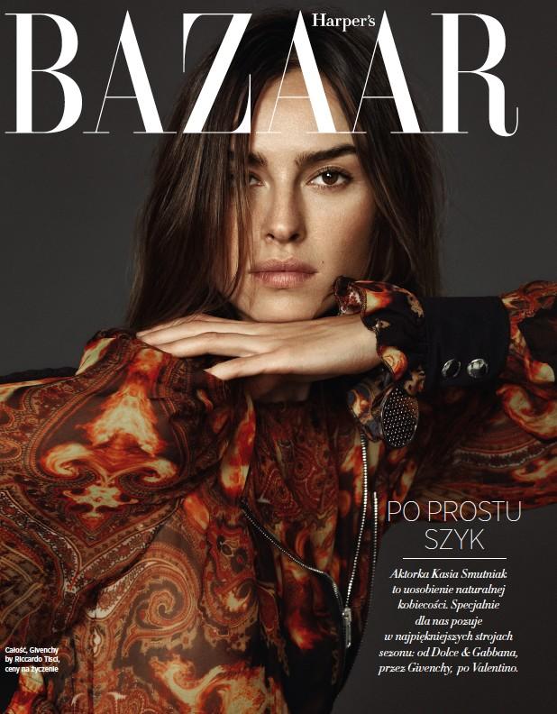 Kasia Smutnik for Harper's Bazaar Poland January 2014