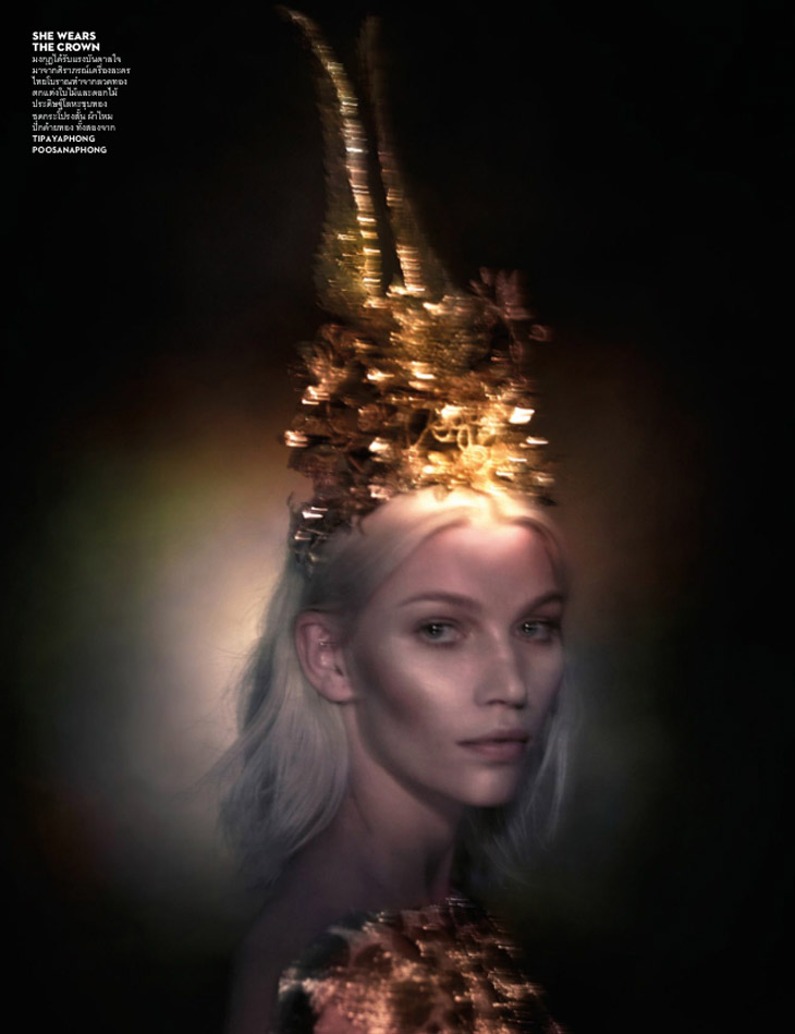 Aline Weber for Vogue Thailand February 2014