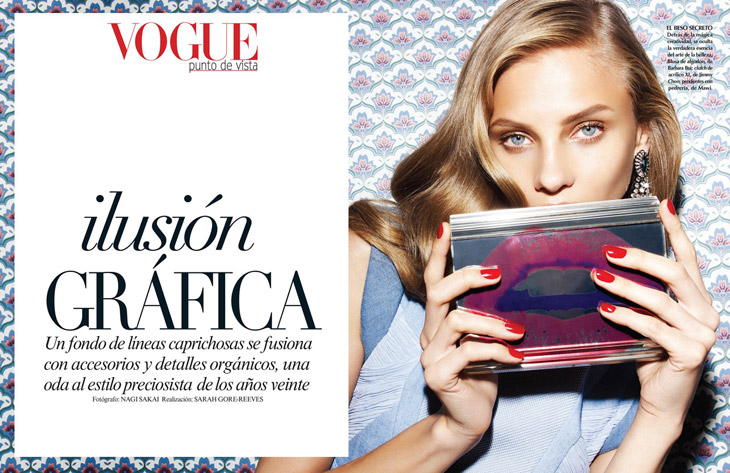 Anna Selezneva for Vogue Mexico February 2014