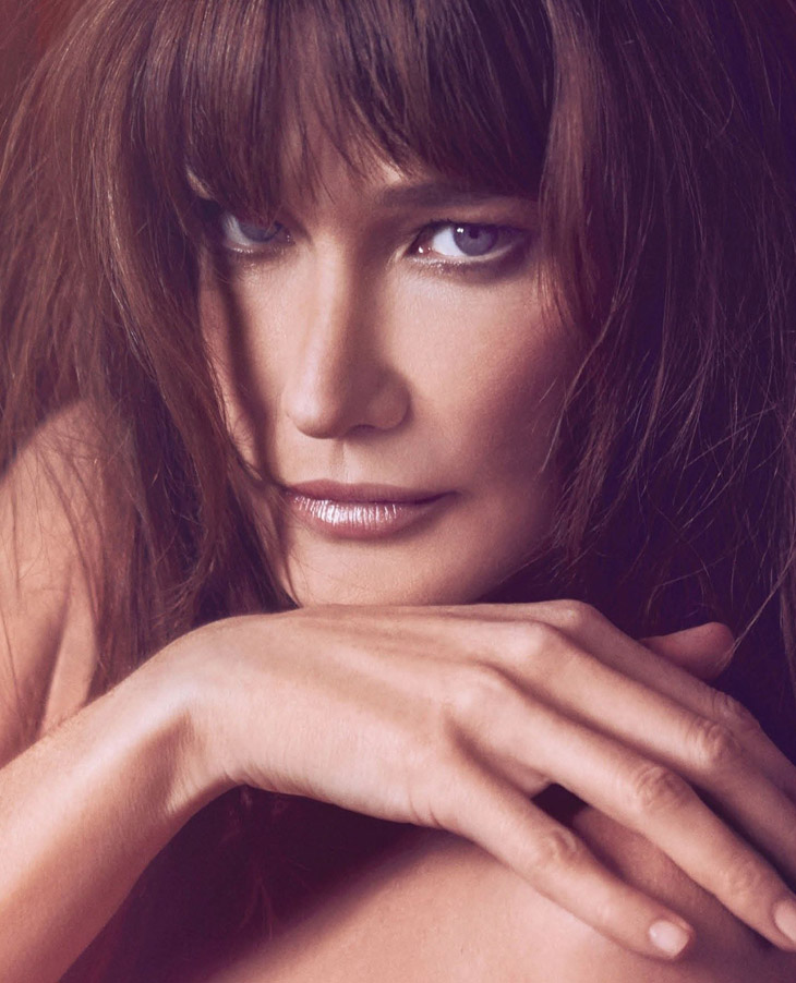 Carla Bruni Sarkozy for The Edit by Net-A-Porter