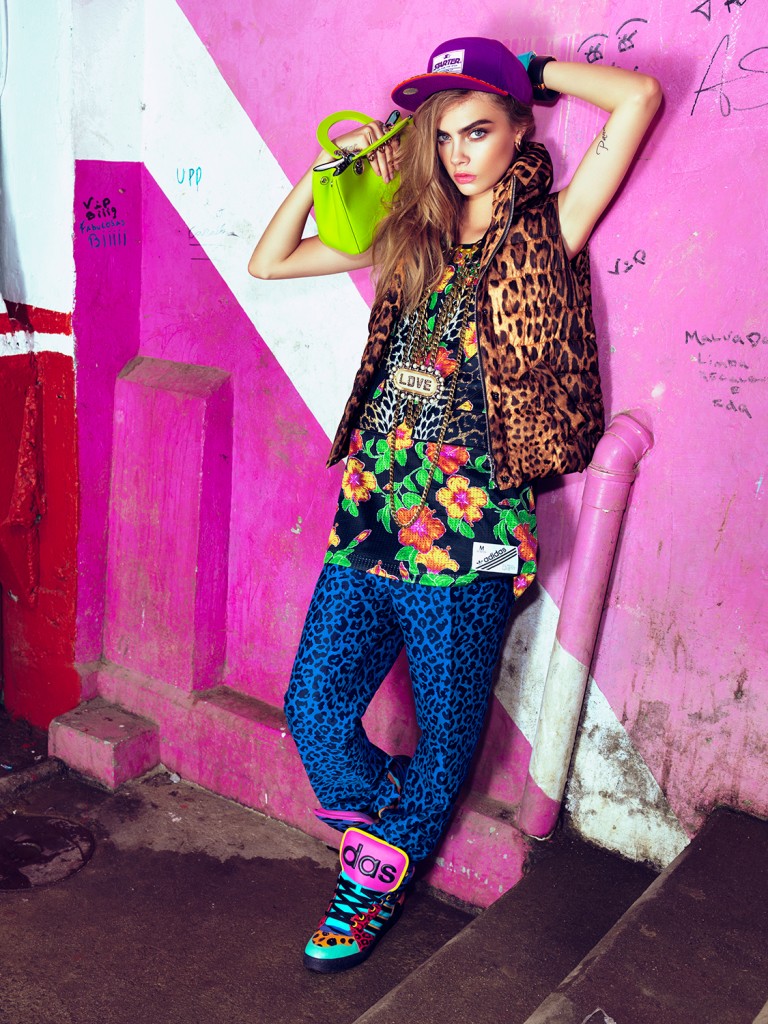 Cara Delevingne by Jacque Desqueker for Vogue Brazil February 2014 