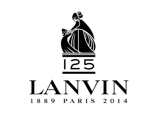 he Lanvin logo as updated for its 125th birthday celebrations