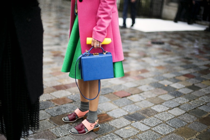 Street Style at Paris Fashion Week A/W 2014 